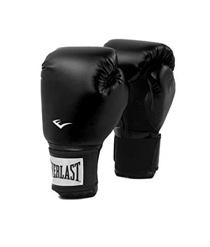 Everlast Prostyle 2 Youth Boxing Gloves - Black, Entry-Level Training Gear for Kids & Women