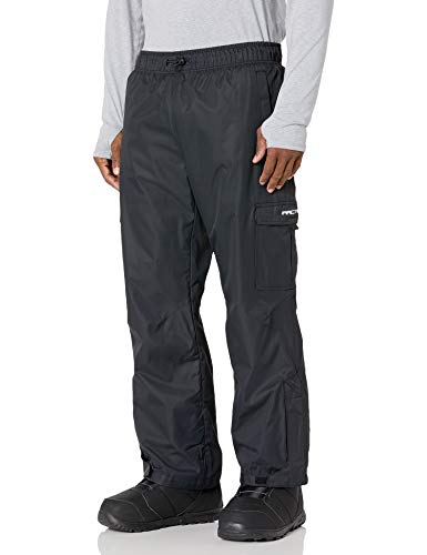 Arctix Men's Sentinel Snow Pants Regular Medium 32in Inseam Black Fleece-Lined Cargo