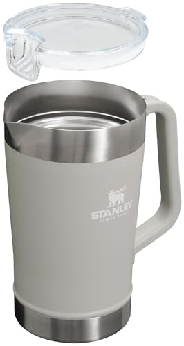 STANLEY Stay-Chill Pitcher 64oz Ash - Vacuum-Insulated Jug for Cold Drinks