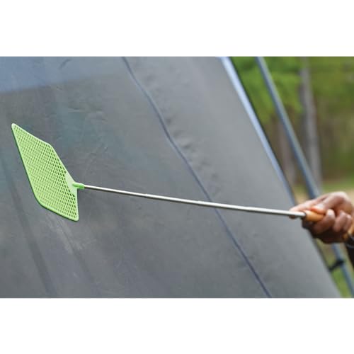 Telescopic Fly Swatter for Camping - 11 to 18 Inch Reach, One Size