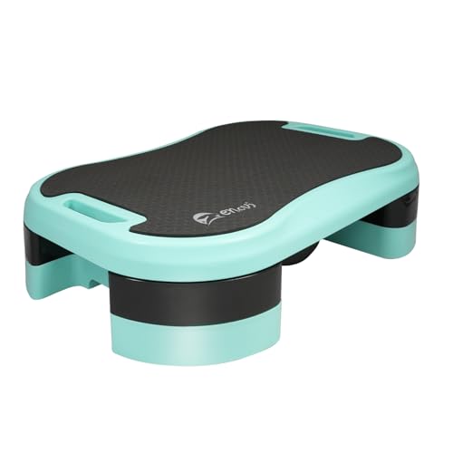 Aerobic Step Platform with Soft Cushion & 2 Adjustable Heights