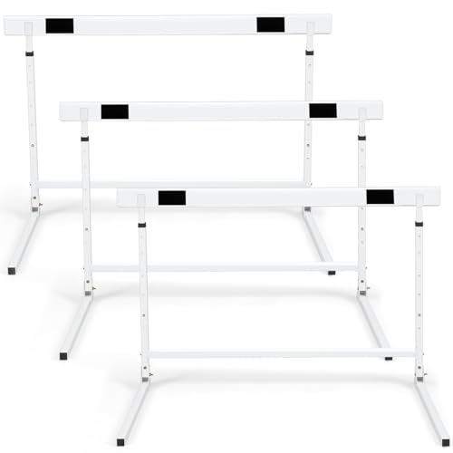 Adjustable Height Hurdles 27-42 Inch - Foldable Training Equipment - 3