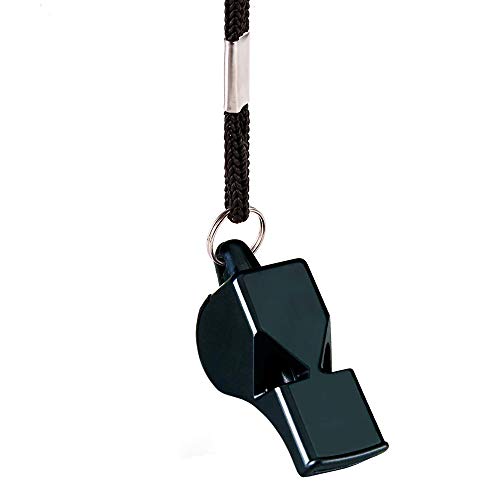 Professional Pealess Whistle with Lanyard - 120dB Sound