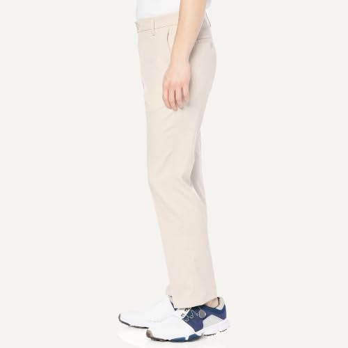 Amazon Essentials Men's All-Day Stretch Golf Pants 40W x 28L Recycled Polyester Blend Stone