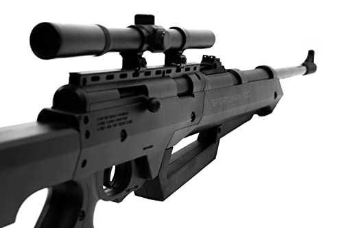 BB Gun Rifle for Adults - .177 Caliber Airgun with Scope, 800 FPS