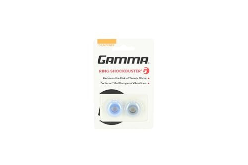Shockbuster Tennis Racket Vibration Dampeners - 2 Pack - Blue/Black