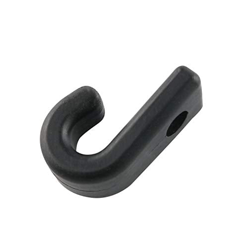 10 Pack Nylon J-Hook Bungee Cords for Kayaks & Canoes - 25x11x16mm