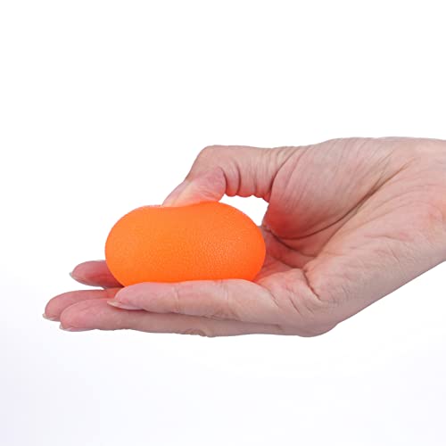Hand Exercise Balls - Stress Relief Squeeze Balls Set (3 Resistance Levels)