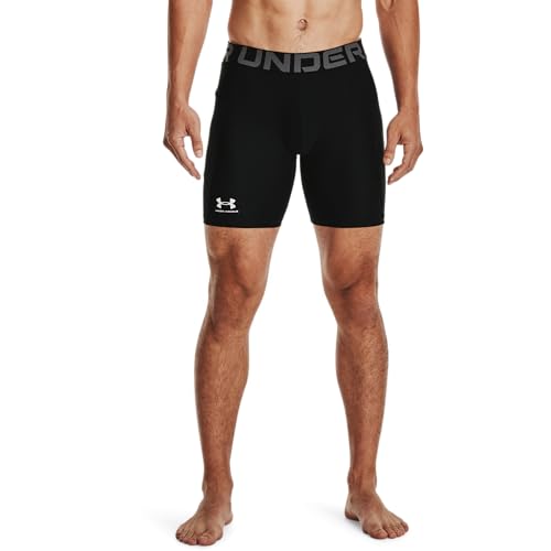 Under Armour Men's Armour HeatGear Compression Shorts XX-Large Tall Black / Pitch Gray