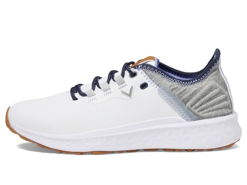 Spikeless Golf Shoes - Callaway Women's La Jolla - White/Navy 7