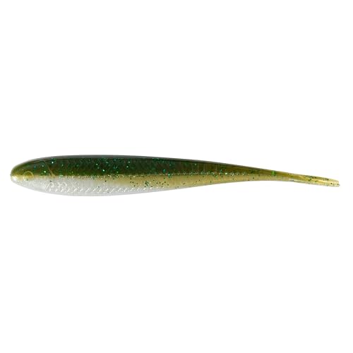 FF Sonar Minnow Soft Plastic Lure - Tenkiller Gold, 4"