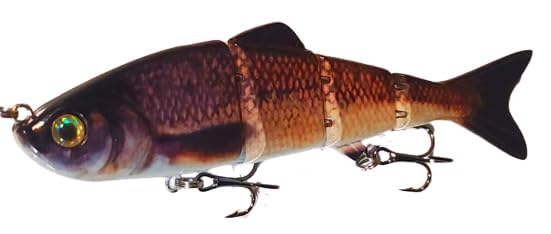 Multi Jointed Swimbait Fishing Lure - Clear Lake Hitch
