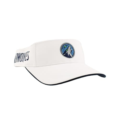 Minnesota Timberwolves Visor - Unisex Adult White