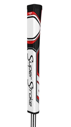 SuperStroke Zenergy TLT Off-Axis Golf Putter Grip - Red Pistol 2.0 Right Hand
