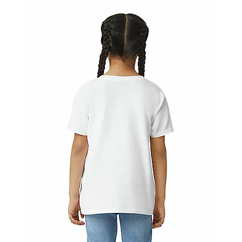 Youth Ultra Cotton T-Shirt 2-Pack - White, Large