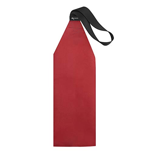Red Safety Tow Flag with Webbing for Kayak & Boat - 1pcs