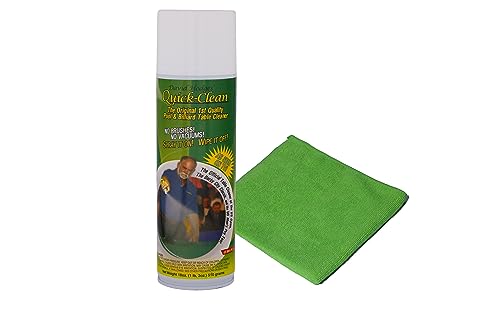 Pool Table Felt Cleaner Starter Kit - Safe & Fast Cloth & Accessory Cleaning