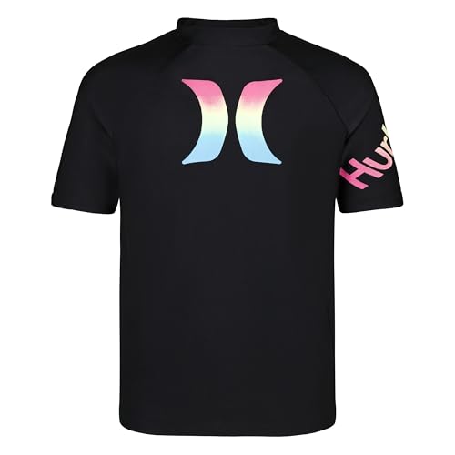 UPF 50+ Boys' Rash Guard - Black