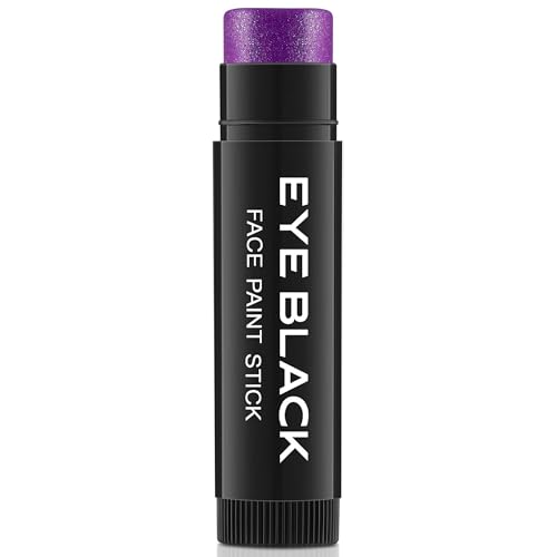 Glitter Eye Black Stick for Athletes - Waterproof, Anti-Glare