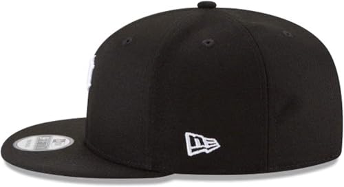 New Era MLB Boston Red Sox 9Fifty Adjustable Snapback Hat Cap - Black White
