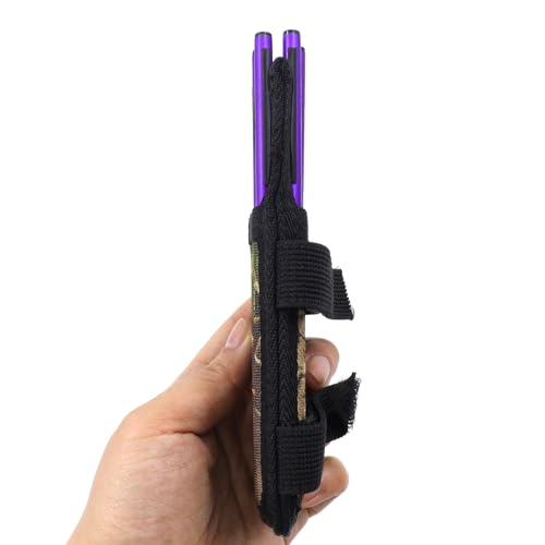 Mini Crossbow Bolt Holder - Camo Oxford Quiver for 12 Bolts