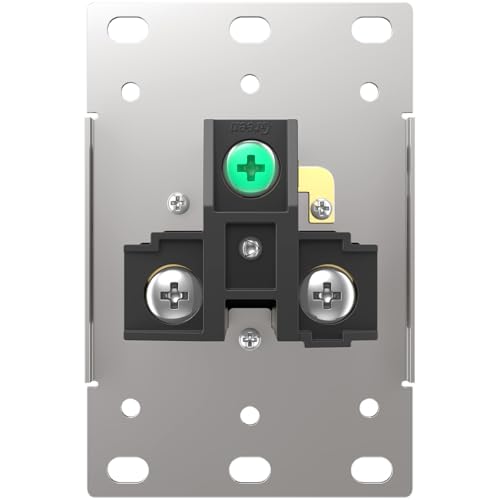 NEMA 6-50R Receptacle 50A Welder Wall Socket 250V 240V 220V Outlet Flush Mount Grounding Side Wired Industrial Grade for EV Charger Heater Plasma Cutters Electric Stove ETL Listed