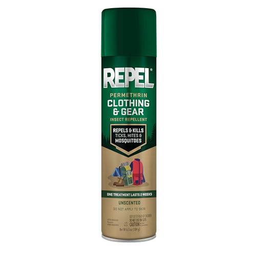 Permethrin Clothing and Gear Insect Repellent Spray - 6.5 Ounce