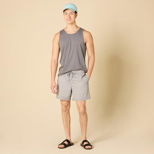 Men's Regular-Fit Sleeveless Cotton Tank Top - XX-Large Grey