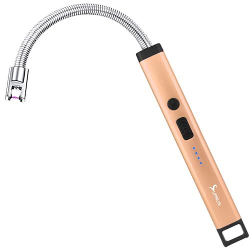 Rechargeable Electric Arc Candle Lighter - Windproof Plasma - Peach Fuzz