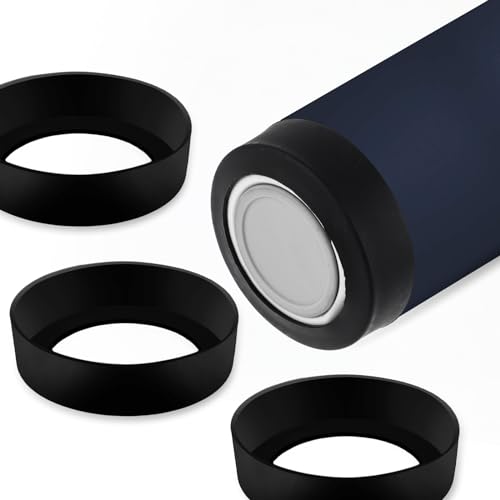 Silicone Boot Sleeve for Tumbler 30 oz & 20 oz - Black, 4 PCS