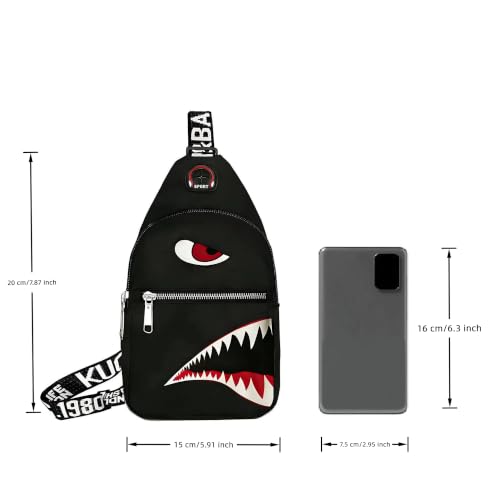Casual Small Crossbody Shoulder Bag for Men & Women