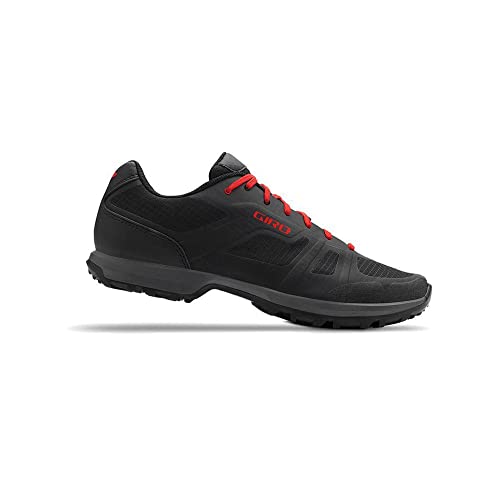 Giro Mens Gauge Shoes - Size 9.5 - Black & Bright Red