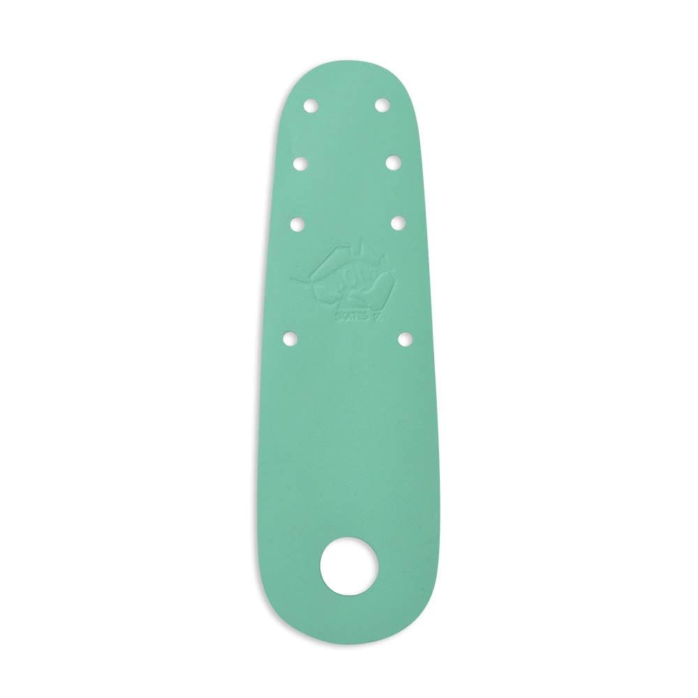 Bont Roller Skates - 100% Australian Leather Flat Toe Guard Protectors - Roller Skate Derby Speed - Pastel Pair - Pistachio Green