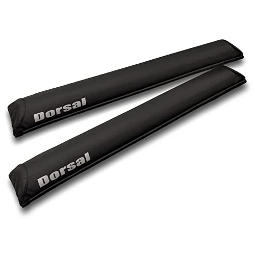 Aero Roof Rack Pads - SunGuard Black - 34" - Pack of 2 for Surfboards, Kayaks, Snowboards