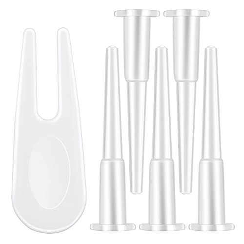Yoga Ball Plug Replacement Kit - 5 Air Stoppers and 1 Plug Remover Tool