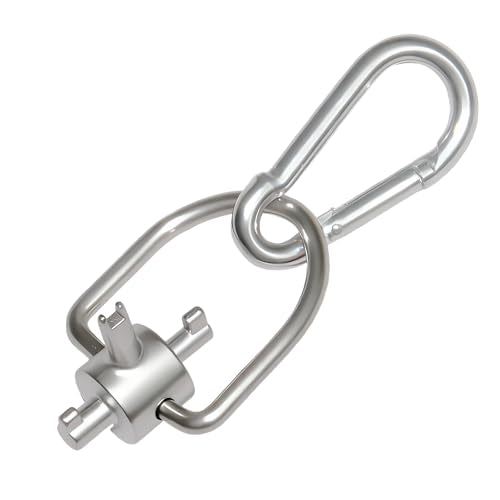 HVAC Locking Cap Key - 3-in-1 Tool for R410A & R22 Refrigerants, 3 Bits