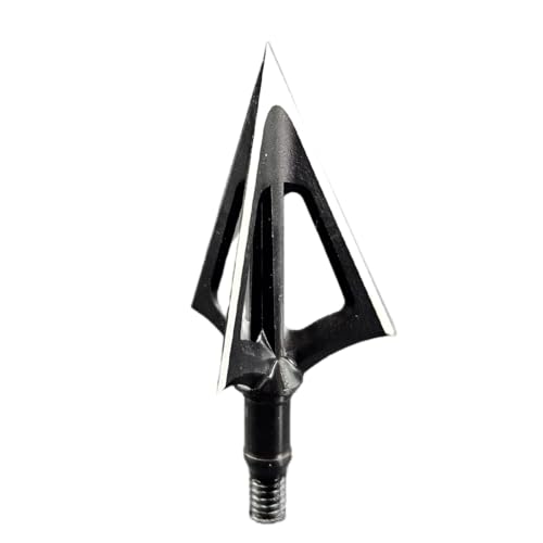 G5 Montec CS Fixed Blade Broadheads 100 Grain, Sharp Carbon Steel, 1 1/16" Diameter, Pack of 3