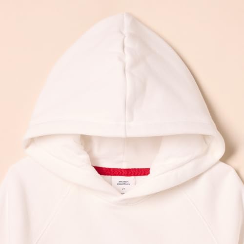 Fleece Pullover Hoodie Sweatshirt - XX-Large / White