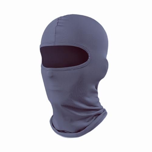 Windproof Full Face Ski Mask - UV Protection - Dark Gray