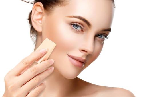 60pcs Disposable Makeup Wedge Sponges - Latex Free Applicators