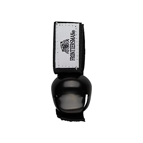 Bear Bell with Magnetic Silencer - Black for Hiking & Camping