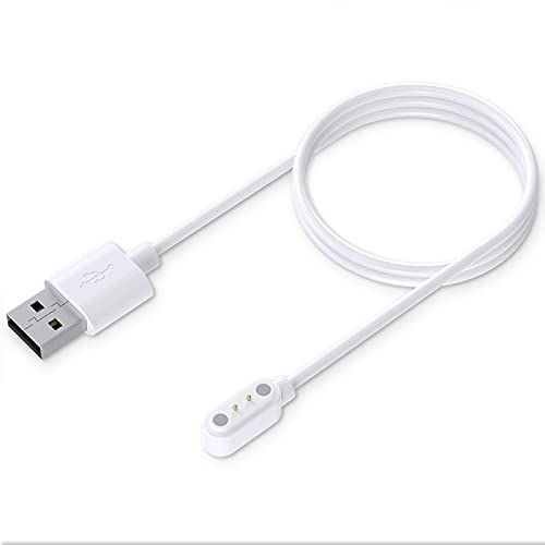 Replacement Charger for YAMAY VeryFitPro SW021/SW01 - 1 Pack, White