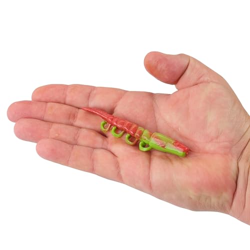 Saltwater Turbo Shrimp Soft Plastic Bait - 4" Nuclear Chicken
