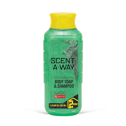 Scent-A-Way MAX Liquid Soap & Shampoo - 12 Ounce