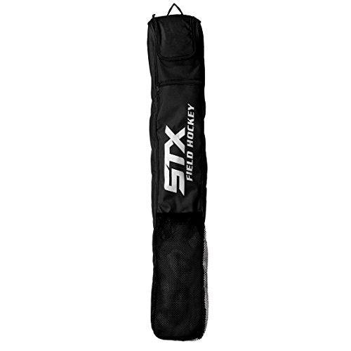 STX Prime Field Hockey Stick Bag Black - Holds Multiple Sticks, Shoes & Gear