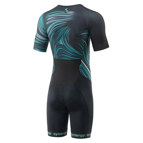 Men's Short Sleeve Triathlon Tri Suit - Pro Performance Fit