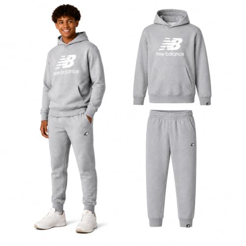 New Balance Boys 2-Piece Fleece Hoodie & Jogger Sweatpants Set (8-20)