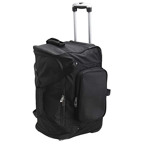San Francisco 49ers Wheeled Duffel Bag - 22-Inch Travel Bag