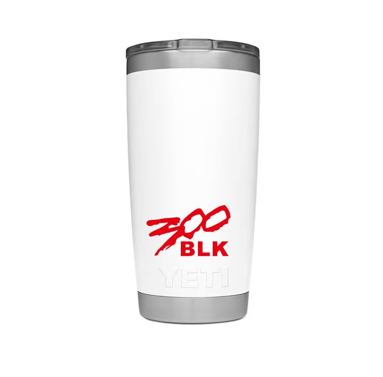 300 Blackout Vinyl Stickers - 4 PCS Waterproof Spartan Decals