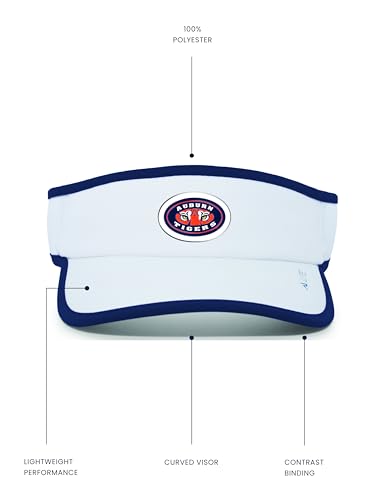 Performance Hook-and-Loop Visor - Auburn Tigers / One Size